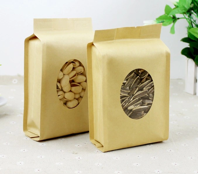 Paper Lunch Bags Kraft Paper Bags Bulk, Craft Bags, Bread Bags, White Paper Snack Bags