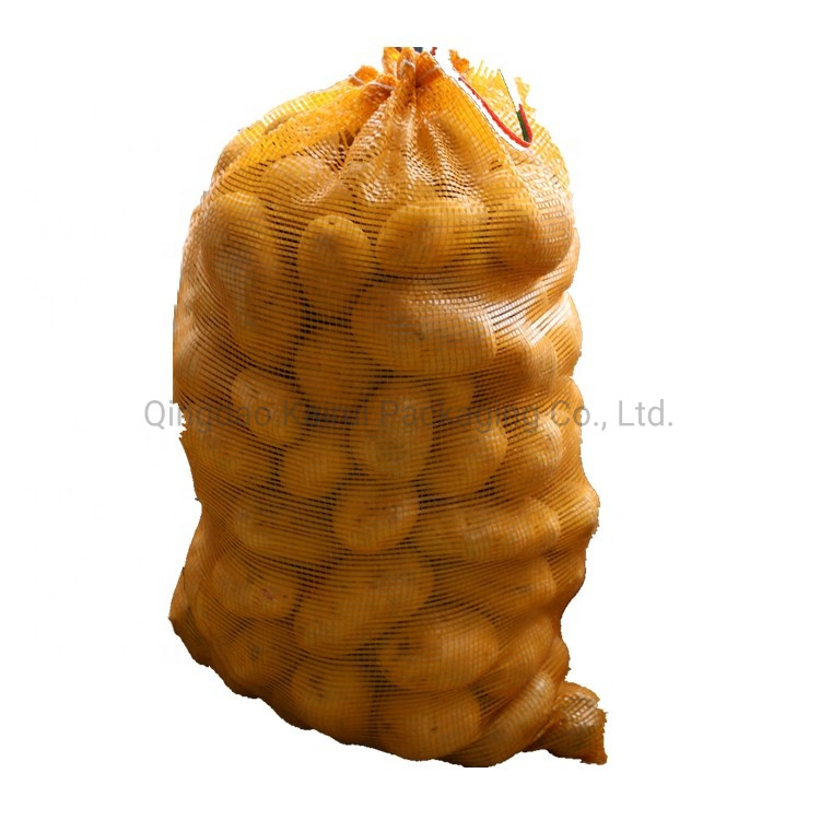 PP Onion Potatoes Bags Garlic Packing Bags Raschel Mesh Bags