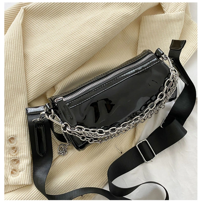 Trend Designer Cylindrical Women Bags Chain Messenger Bag 1: 1 Handbags New Fashion Ladies Shoulder Bag