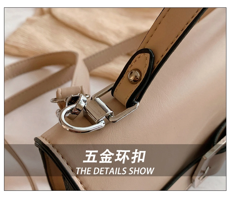 Luxury Cowhide Leather Ladies Bags Woman Tote Bag Square Textured PU Shoulder Lady Handbag