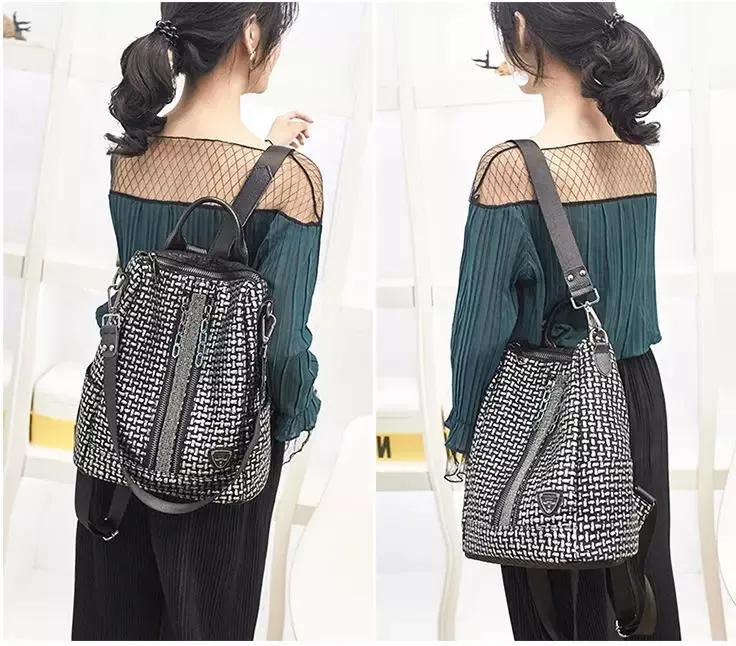 Lady Stylish PU Backpack Brand Bags Handbags Fancy Handbags for Women Classic Ladies Handbags