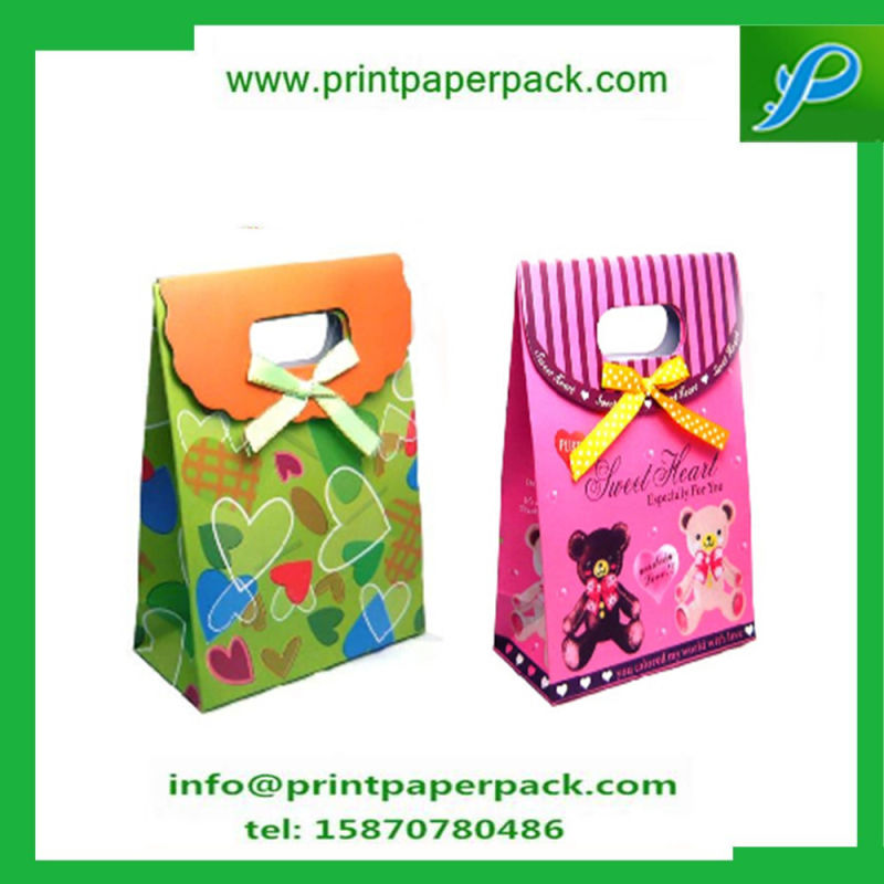 Cartoon Animal Designer Kraft Paper Gift Bag, Loot Package Favor Bag