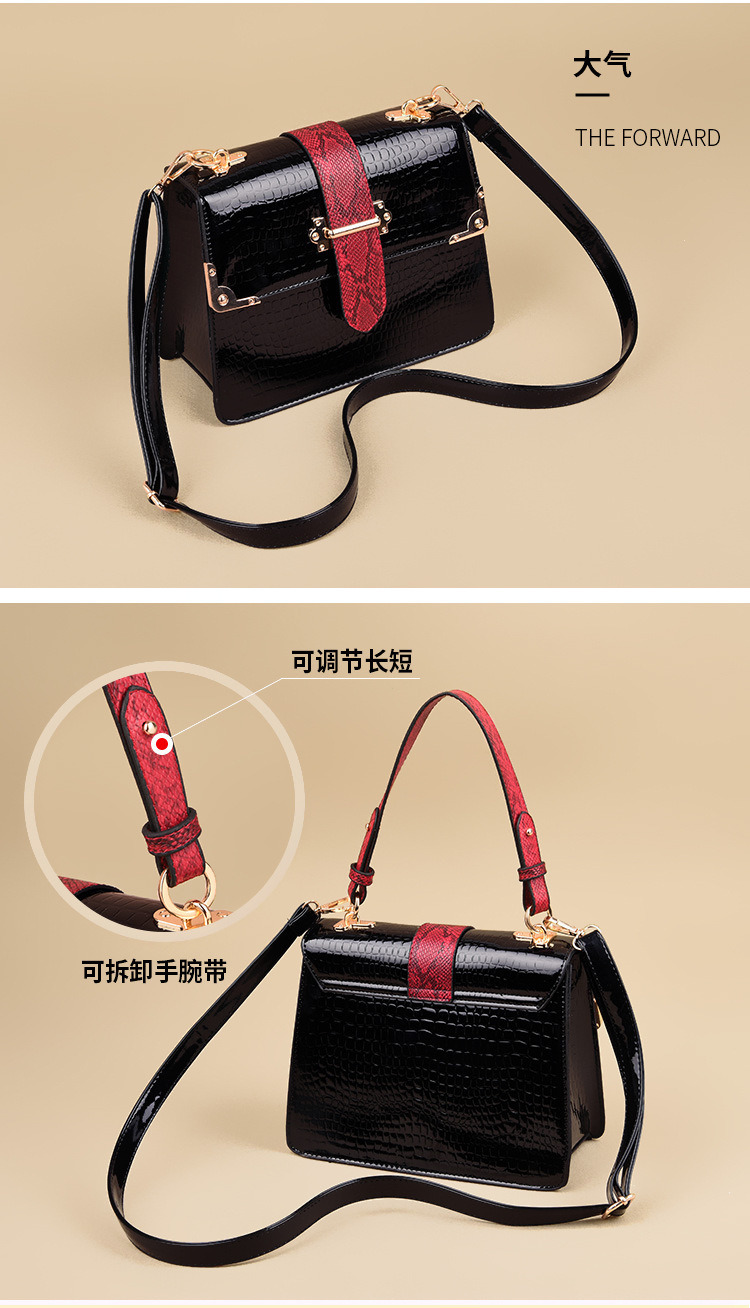 Snake Lady Crossbody Bag Designer Fashion Handbags Ladies Handbag Leather Bag (WDL015007)