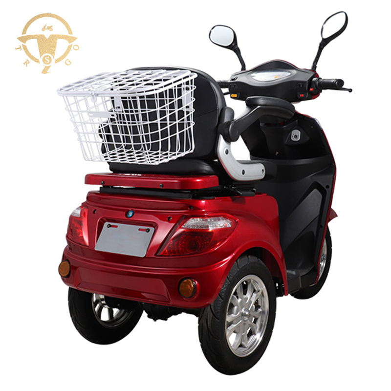 Customized Color 3 Wheels Electric Scooter 1000W Mobility for Elderly