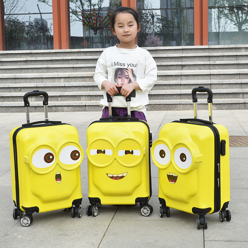 The ABS Big Eyes Children Travel Luggage Bags