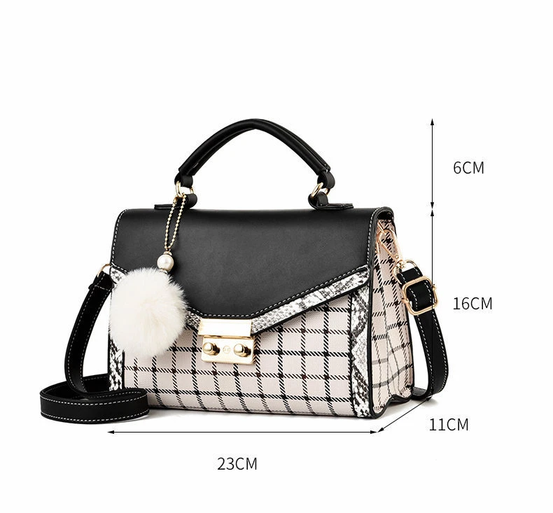 Korean Ins Trend Style Ladies Bags PU Women Bags Fashion Shoulder Bags Messenger Bag Handbags