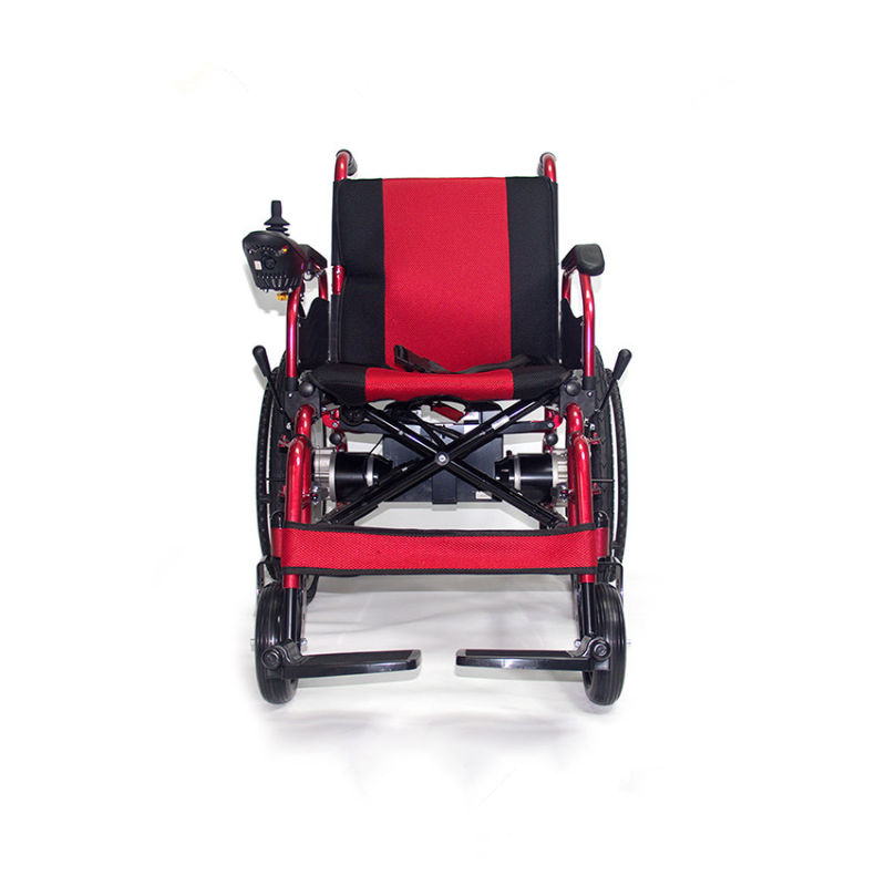 Steel 12 Inch Power Motor Electrical Wheelchair for Old People