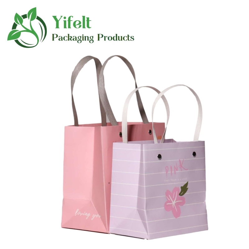 Factory Wholesale Custom Exquisite Small Gift Bags