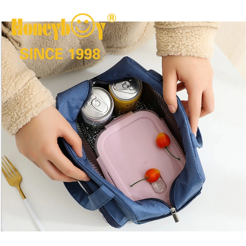 Insulated Lunch Bag Cooler Multi Color Waterproof Nimal Bags Women Portable Functional Polyester Thermal Wine Coolerbag