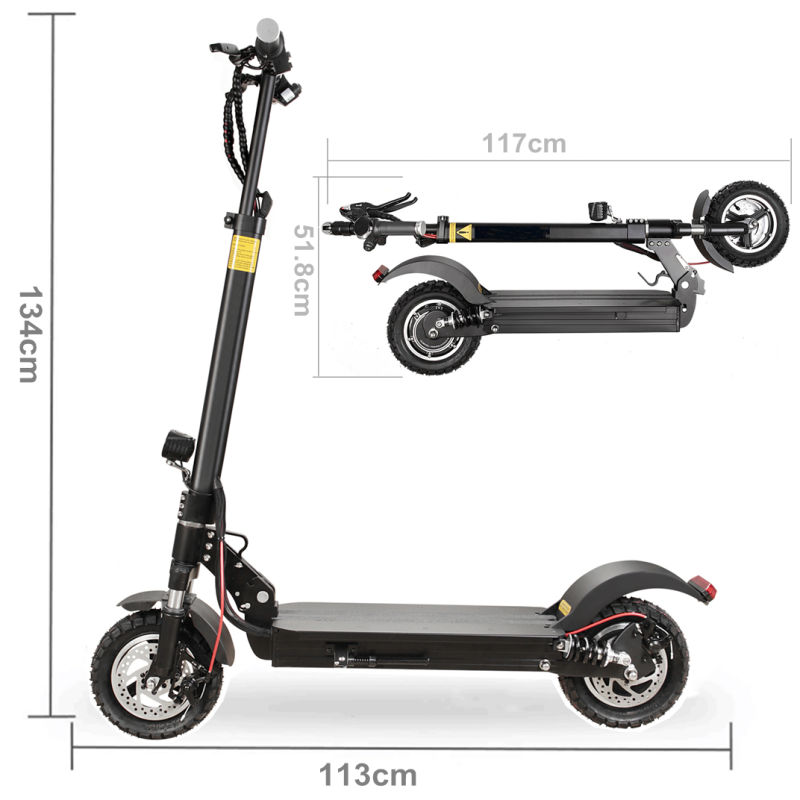 500W Motor Powerful Adult Foldable Electric Scooter 2 Wheels