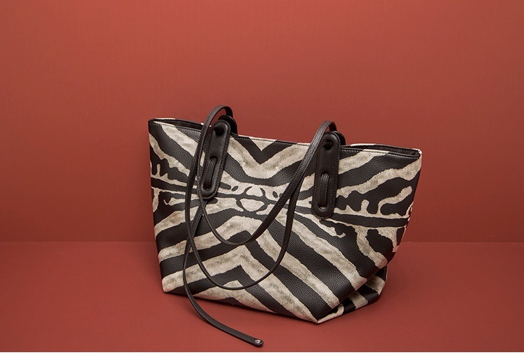 Zebra Stripes Designer 2021 New Ladies Shoulder Crossbody Bags Leather Women Handbag