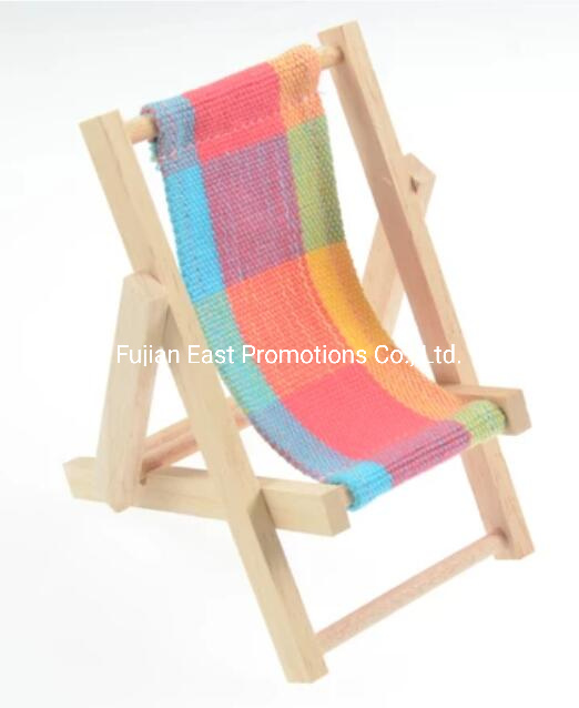 Foldable Wooden Beach Chair Phone Holder Cell Phone Accessories