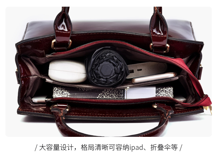 Fashion Women Handbag Set Women Leather Handbag Ladies Hand Bags Designer