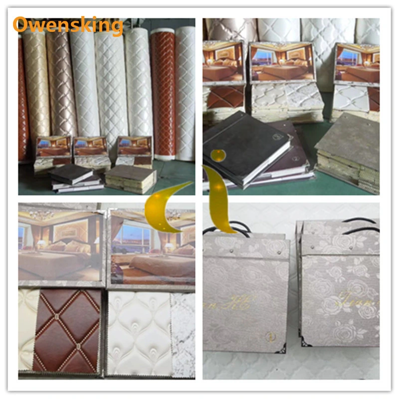 High Quality PVC Leather for Walls PU Leather Easy Clean Soft Colourful Leather for Furniture