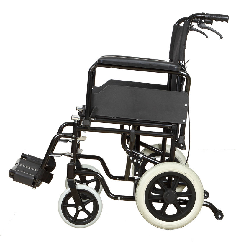 2020 New Foldable Backrest Wheelchair for Elderly and Disabled.