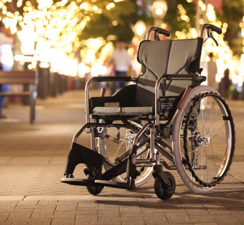 Popular Lightweight Folding Mobility Electric Power Wheelchair