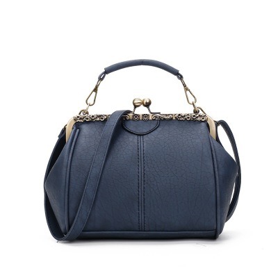 Woman PU Leather Inclined Shoulder Bag Handbag