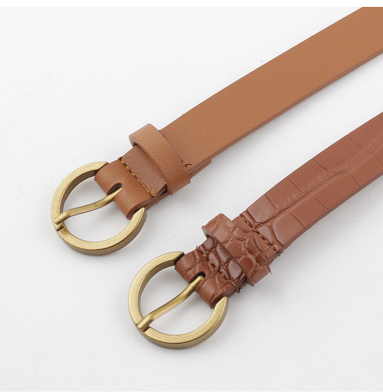 Fashionable Instagram-Inspired Style Waist Belt with Small Round Purse