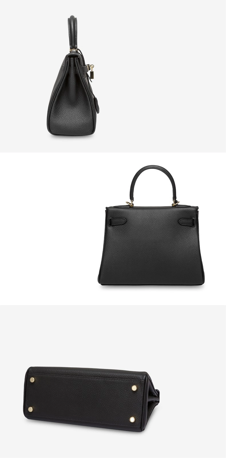 Soft Cowhide Leather Tote Handbag 25 Kelly Sling Bags Singapore Luxury Classical Designer Handbags Emg5590