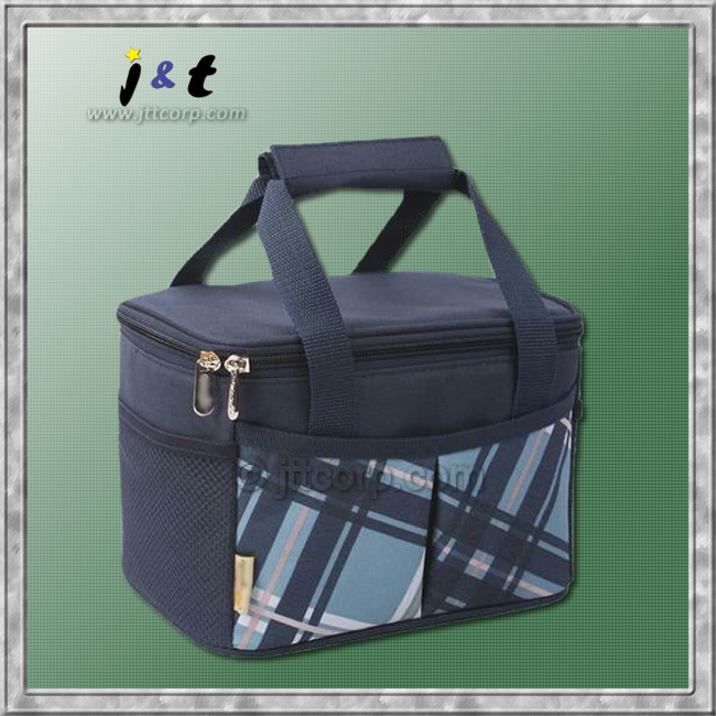 OEM/ODM Black Polyester Backpack Insulated Cooler Bag