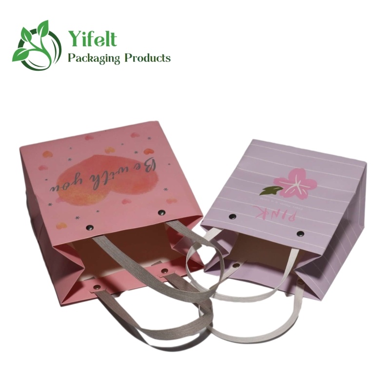 Factory Wholesale High Quality Custom Exquisite Small Gift Bags