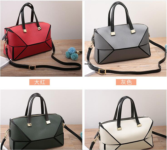 Guangzhou Factory PU Leather Handbags Ladies Designer Handbags