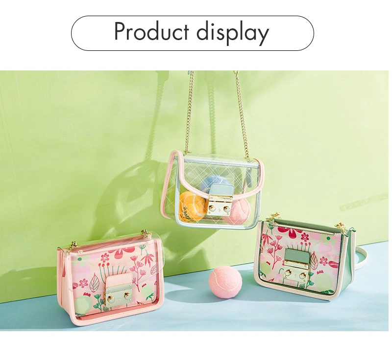 Women Shoulder Bags Transparent Jelly Crossbody Women Bags Waterproof Messenger Bag