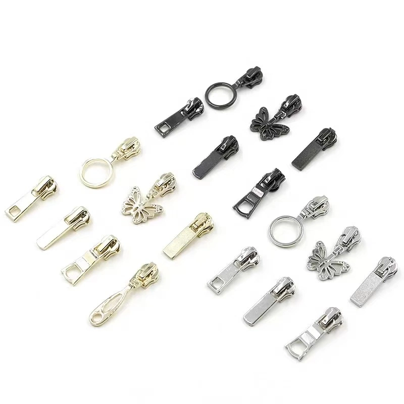 Wholesale Price Custom Metal Zipper Puller High Quality Bag Zipper Puller Zipper Slider for Handbag