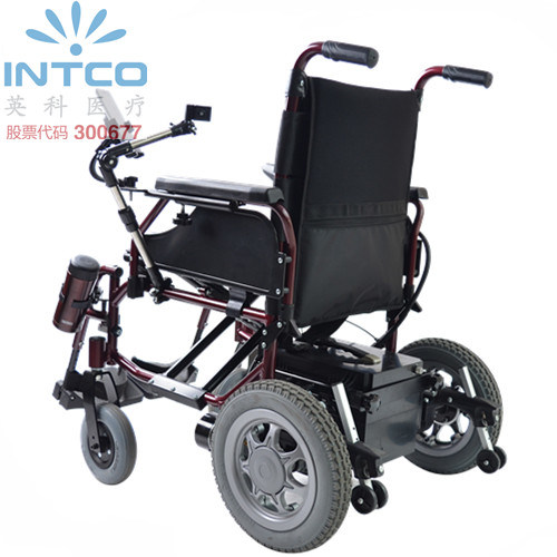 Electric Folding Power Aluminum Wheelchair for Disabled and Elderly People