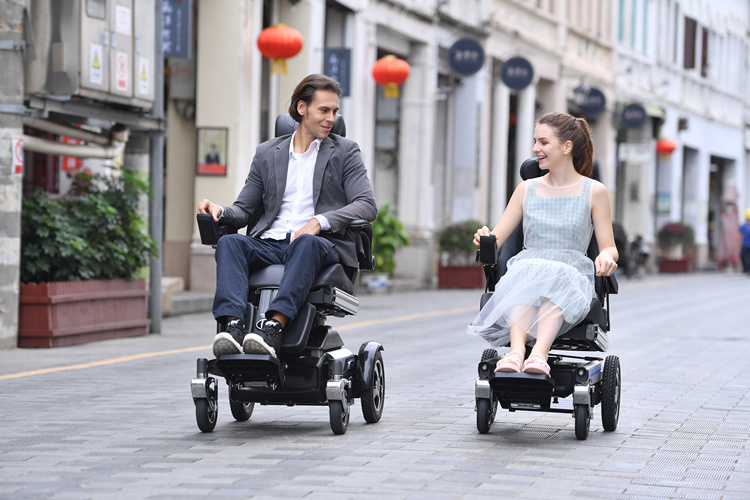 Multifunctional Folded Seat Lifting Power Electric Cerebral Palsy Wheelchair