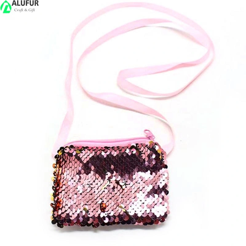 Sequin Little Girls Purses for Kids Toddler Mini Cute Handbags Shoulder Messenger