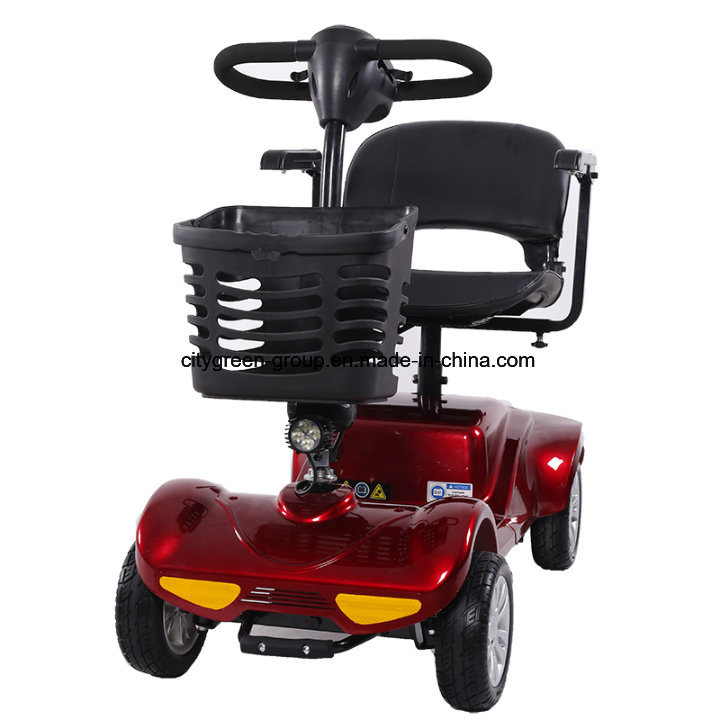 Four Wheel Electric Mobility Scooter for Handicapped