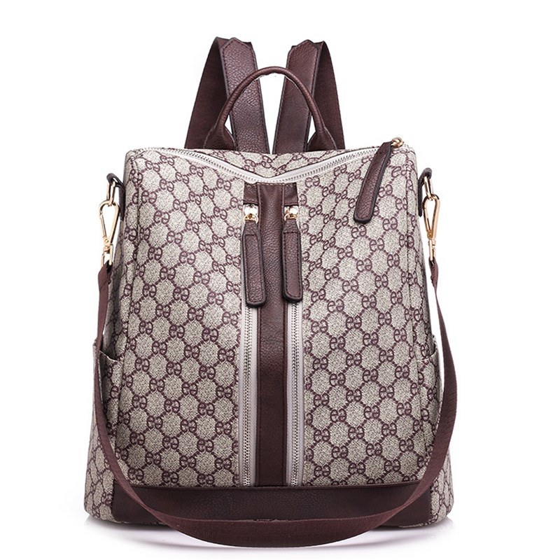 New Designer PU Leather Ladies Bags Handbags Women Backpack