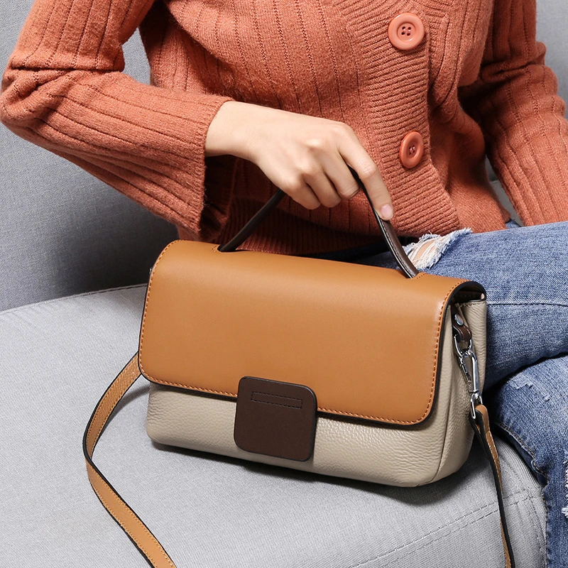 Distributor Ladies Handbag Women Handbags Genuine Leather Messenger Shoulder Bag Fashion Crossbody Lady Bag