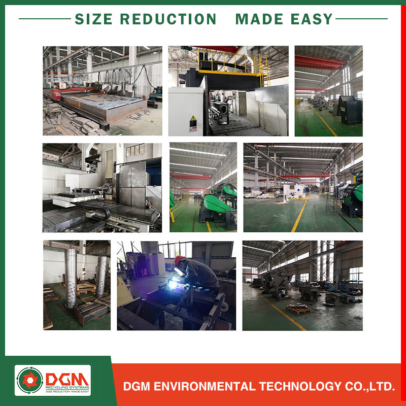 Large Big Size Pipe Plastic Recycling Shredder