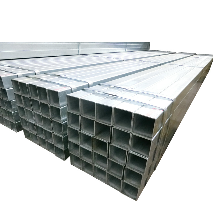 Youfa Brand Pre Galvanized Square Steel Pipe Mild Steel Galvanised Square Tubing