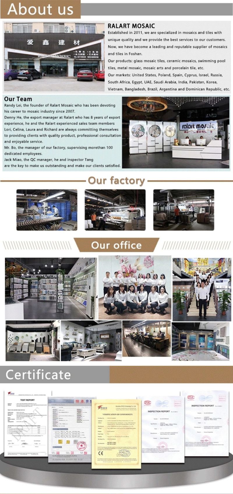 Navy Blue Recycle Glass Blue Mosaic Glass Tile Swimming Pool