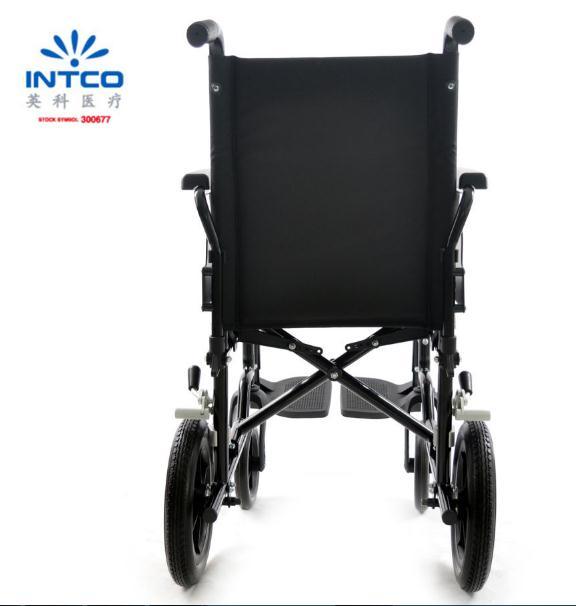 Lightweight Aluminum Transport Wheelchair for Elderly People