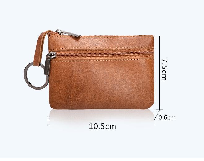 Leather Coin Purse Women Small Wallet