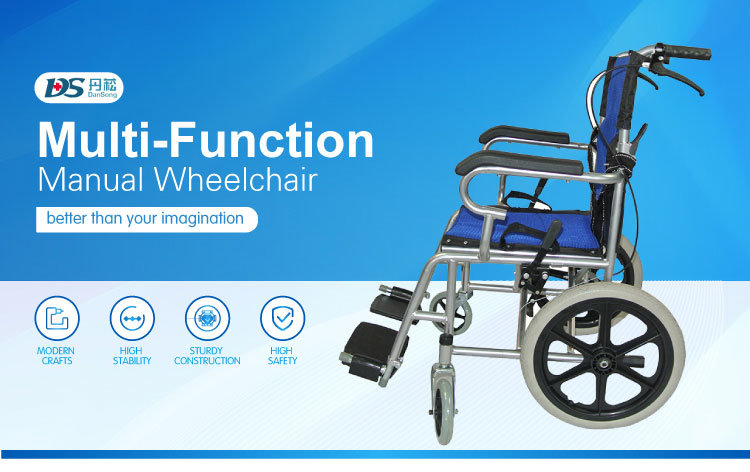 The Most Popular Manual Foldable Wheelchair for Elderly People