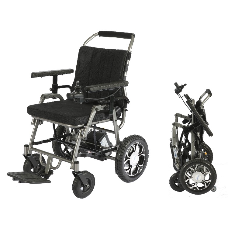 Medical Equipment Lightweight Power Electric Foldable Wheelchair for Elderly and Disabled