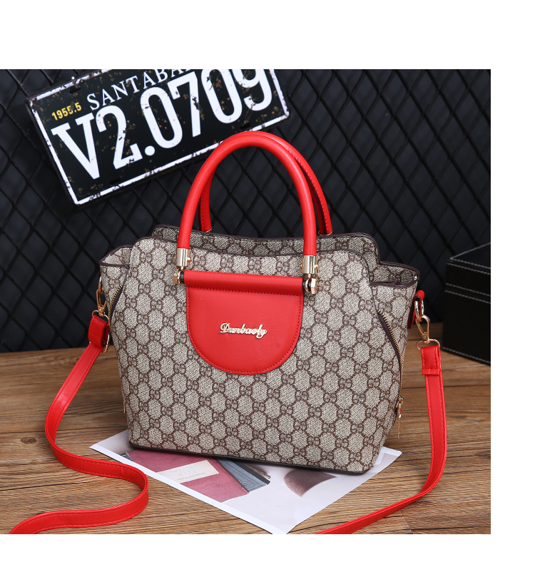 2019 New Arrival Designer Ladies Shoulder Tote Bag European Style PU Leather Women Handbag