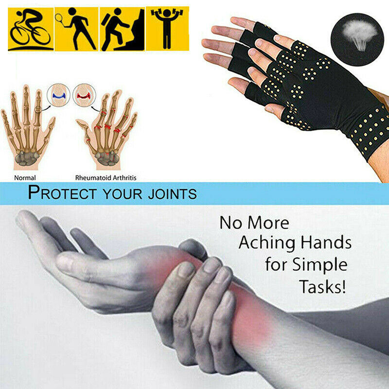 Amazon Hot Sales Magnetic Compression Arthritis Gloves for Sports Work Labor