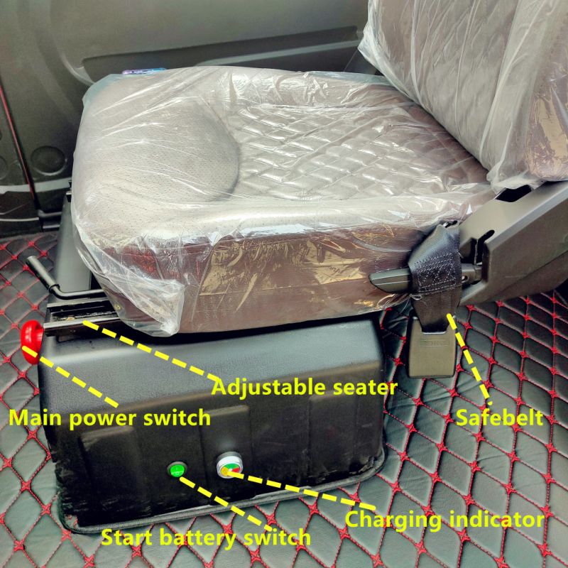 Mobility 3kw Motor Closed Cabin Four Wheel Mini EV for Logistics