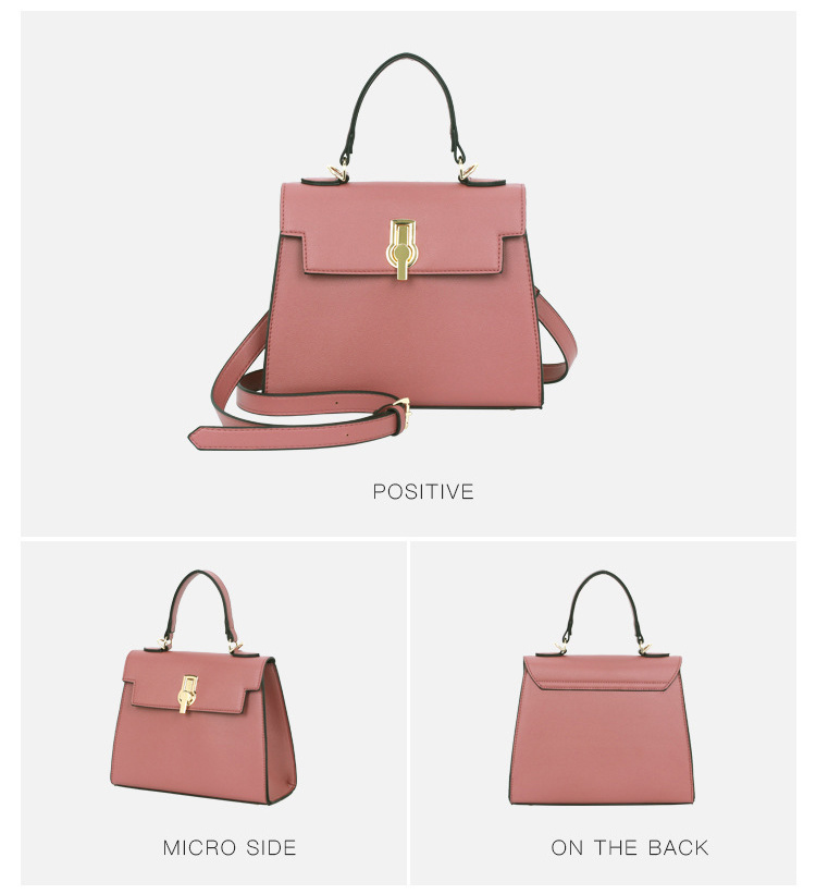 China Supplier Famous Brand Elegant PU Handbag Single Shoulder Bag
