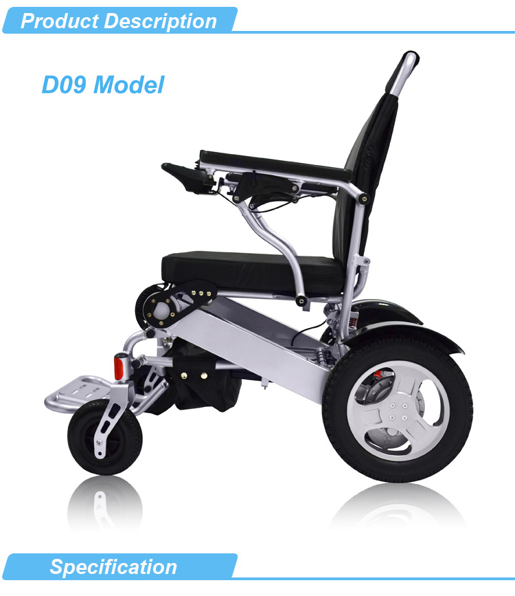 Disabled and Elderly Use Easy Carry Smart Power Wheelchair