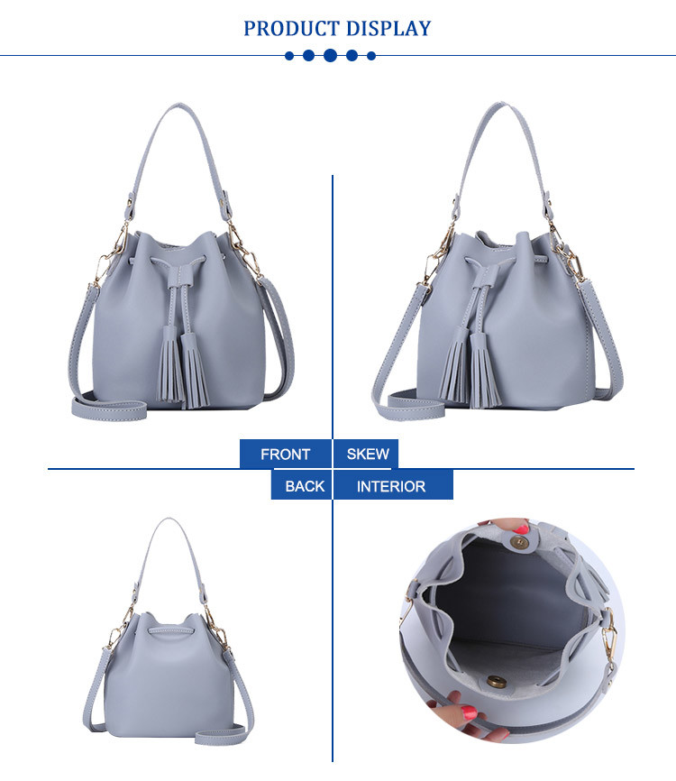 Guangzhou Factory Fashion Ladies PU Leather Handbags Lady Designer Handbags