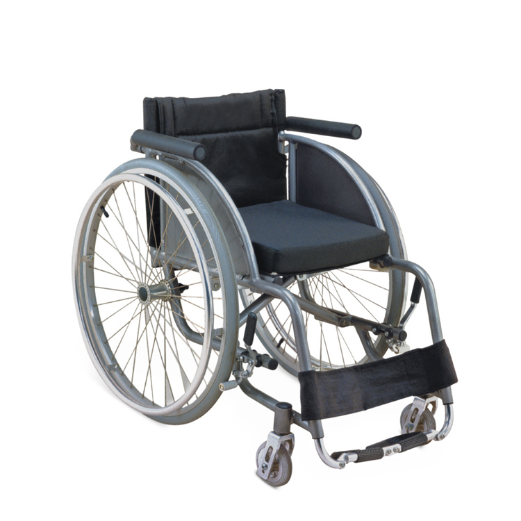 Topmedi Light Weight Leisure Aluminum Wheelchair for The Handicapped and The Elderly