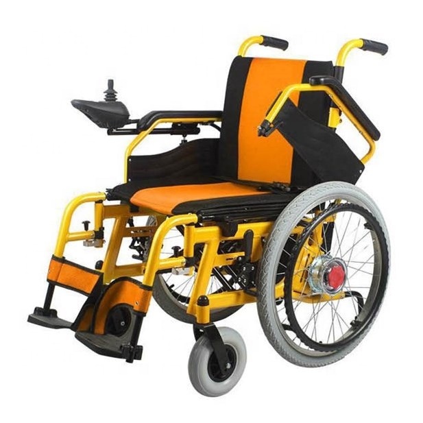 New Portable Easy Folding Aluminum Alloy Power Electric Wheelchair
