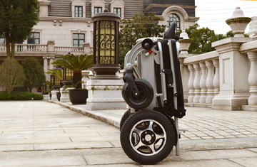 Lightweight Foldable Electric Power Wheelchair with Lithium Battery for Elderly People